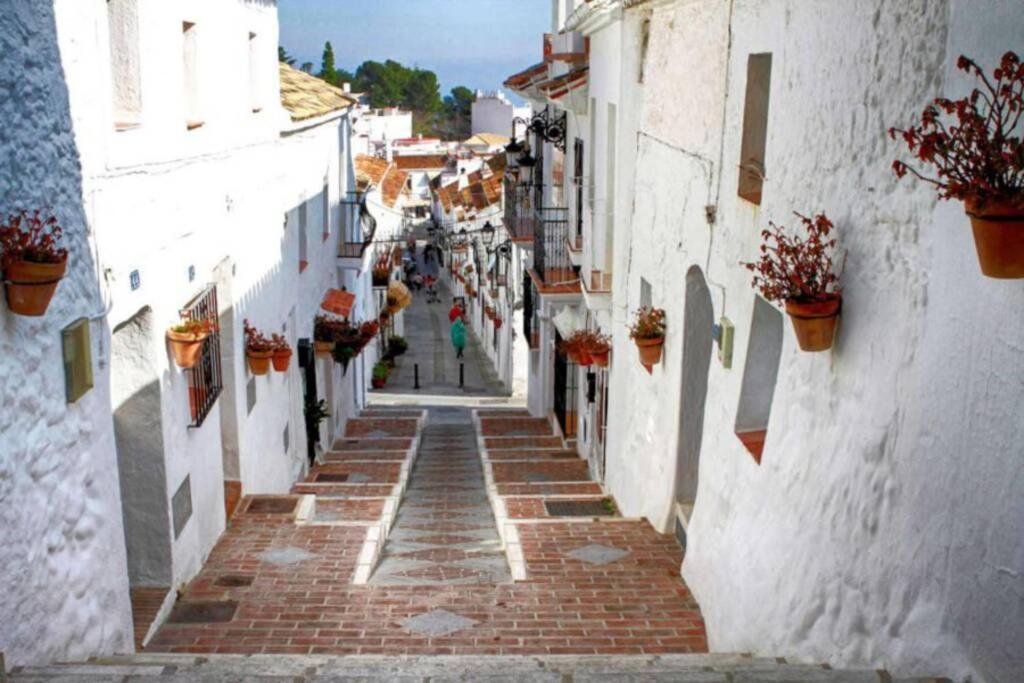 Casa rural Mijas. Cerca playa y montaña con jardín Fuengirola Exterior foto