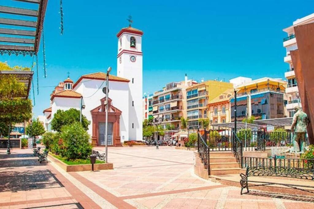 Casa rural Mijas. Cerca playa y montaña con jardín Fuengirola Exterior foto